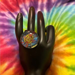 Impactful Unique One of a Kind Bohemian Handmade Ring Sz Variety